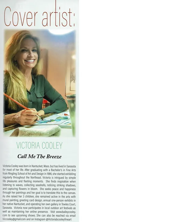 on the cover of Jupiter Inlet Magazine