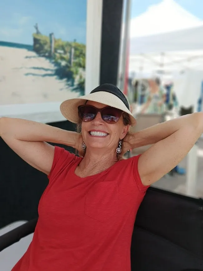 Meet the Artist Vicki B Cooley at one of her art festivals